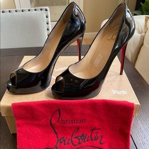 Christian Louboutin New Prive Black Size 6.5